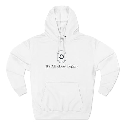 Three-Panel Fleece Hoodie